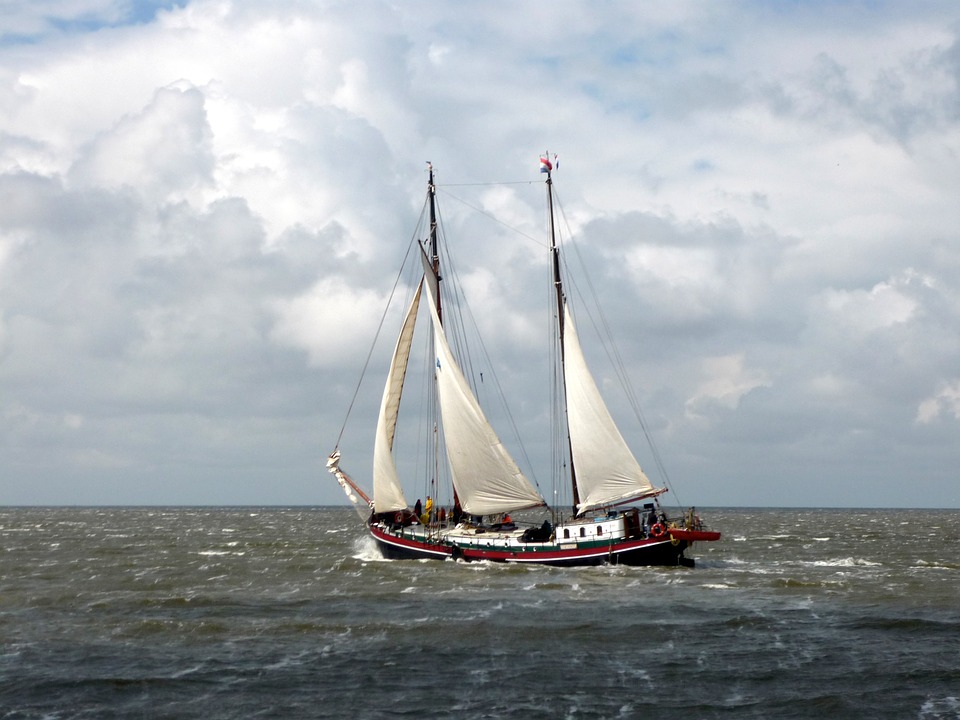 Barca a vela sull'Ijsselmeer